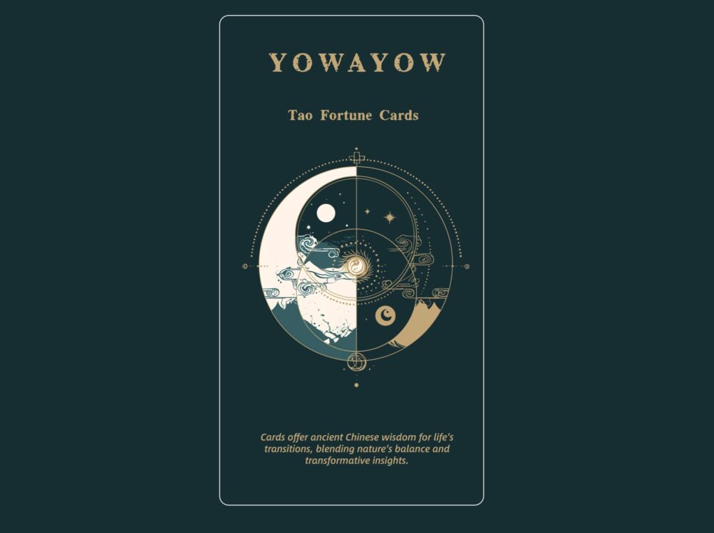 YOWAYOW Tao Fortune Cards – Ancient 64 Hexagram Oracle Cards, No Guide Needed, Perfect Gift - Image 2